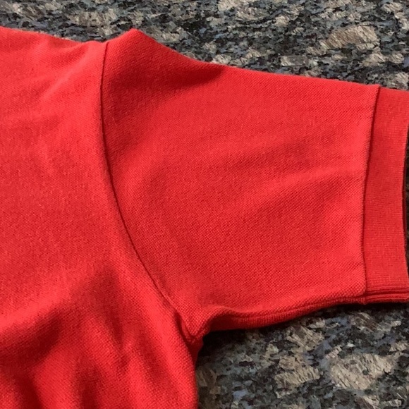 Lacoste Red Golf Shirt - Picture 6 of 6